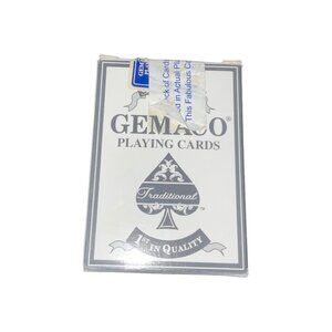 Gemaco Traditional Casino Quality Playing Cards 1st In Quality Used In Actual Pl